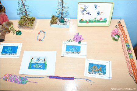 Выставка детских работ "Бисеринка"
